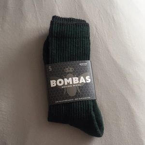 Bombas Forest Green Merino Wool socks
